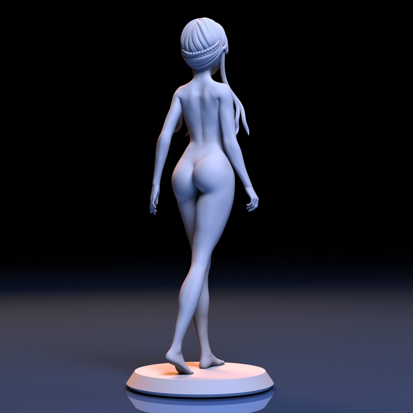 Thorn Princess NSFW 3D Printed Figurine Fanart Unpainted Miniature