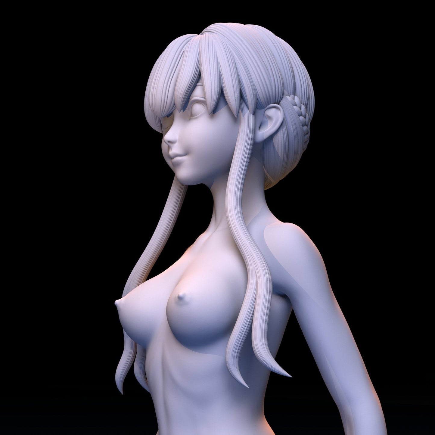 Thorn Princess NSFW 3D Printed Figurine Fanart Unpainted Miniature