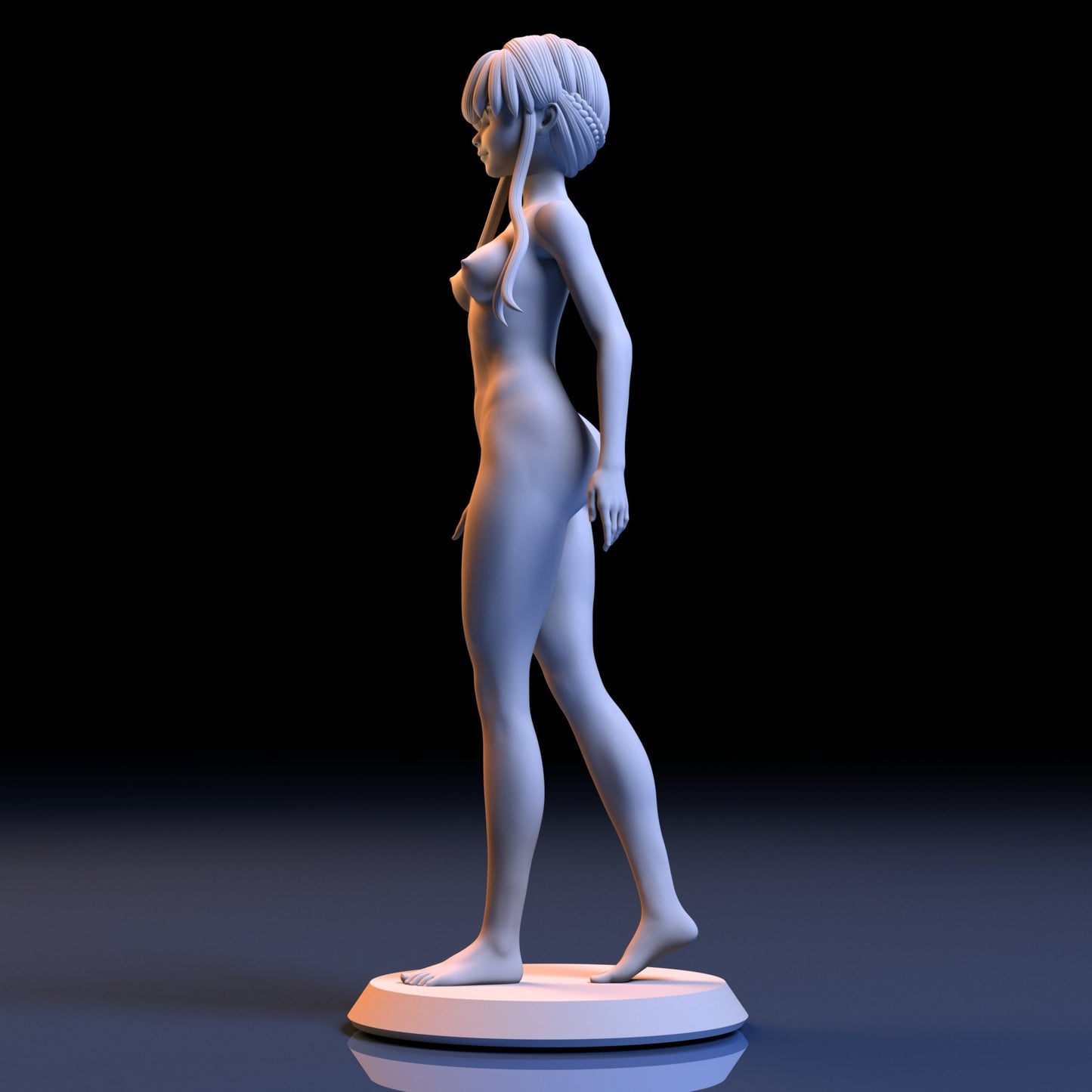 Thorn Princess NSFW 3D Printed Figurine Fanart Unpainted Miniature