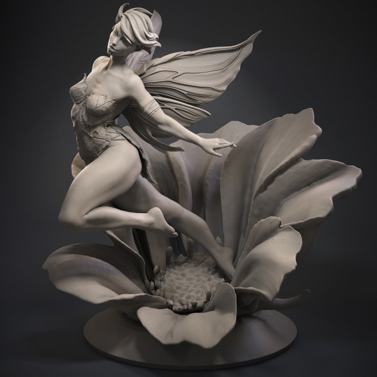 Figurine imprimée en 3D : La fée clochette ?