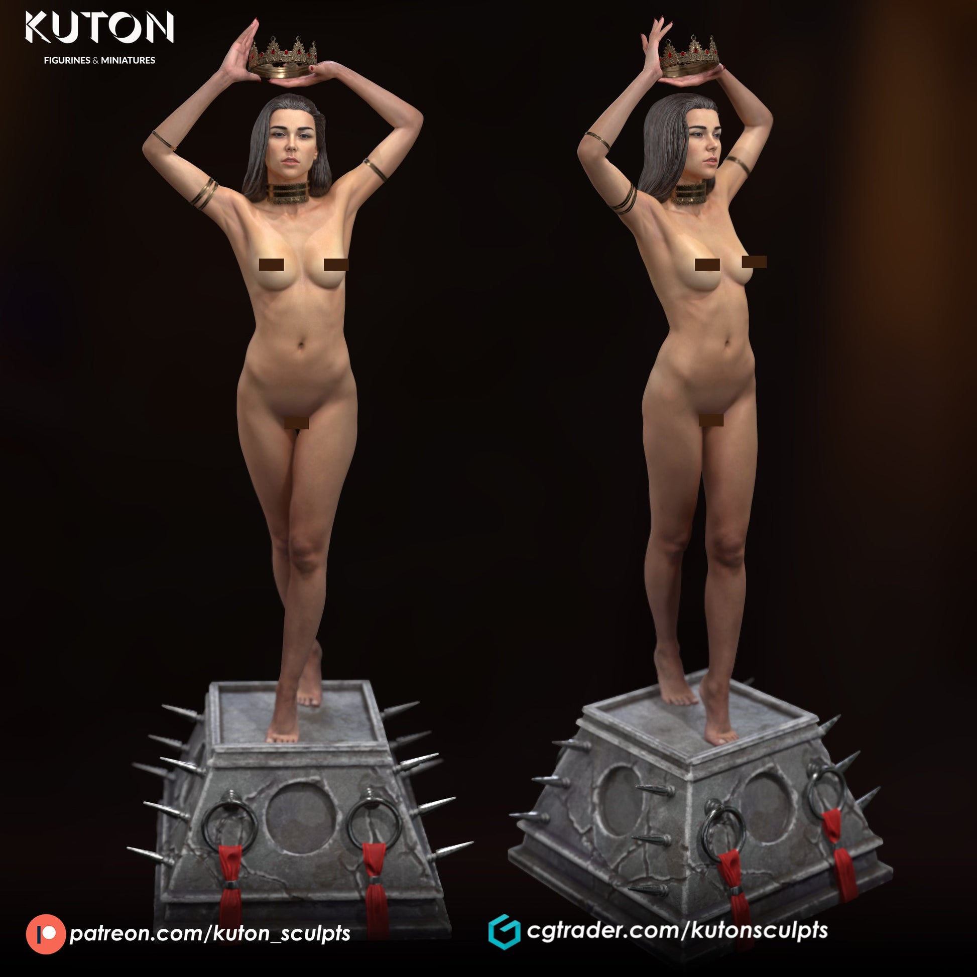 Uxzel Adult Miniature Scale models Fun Art by KUTON Collectibles