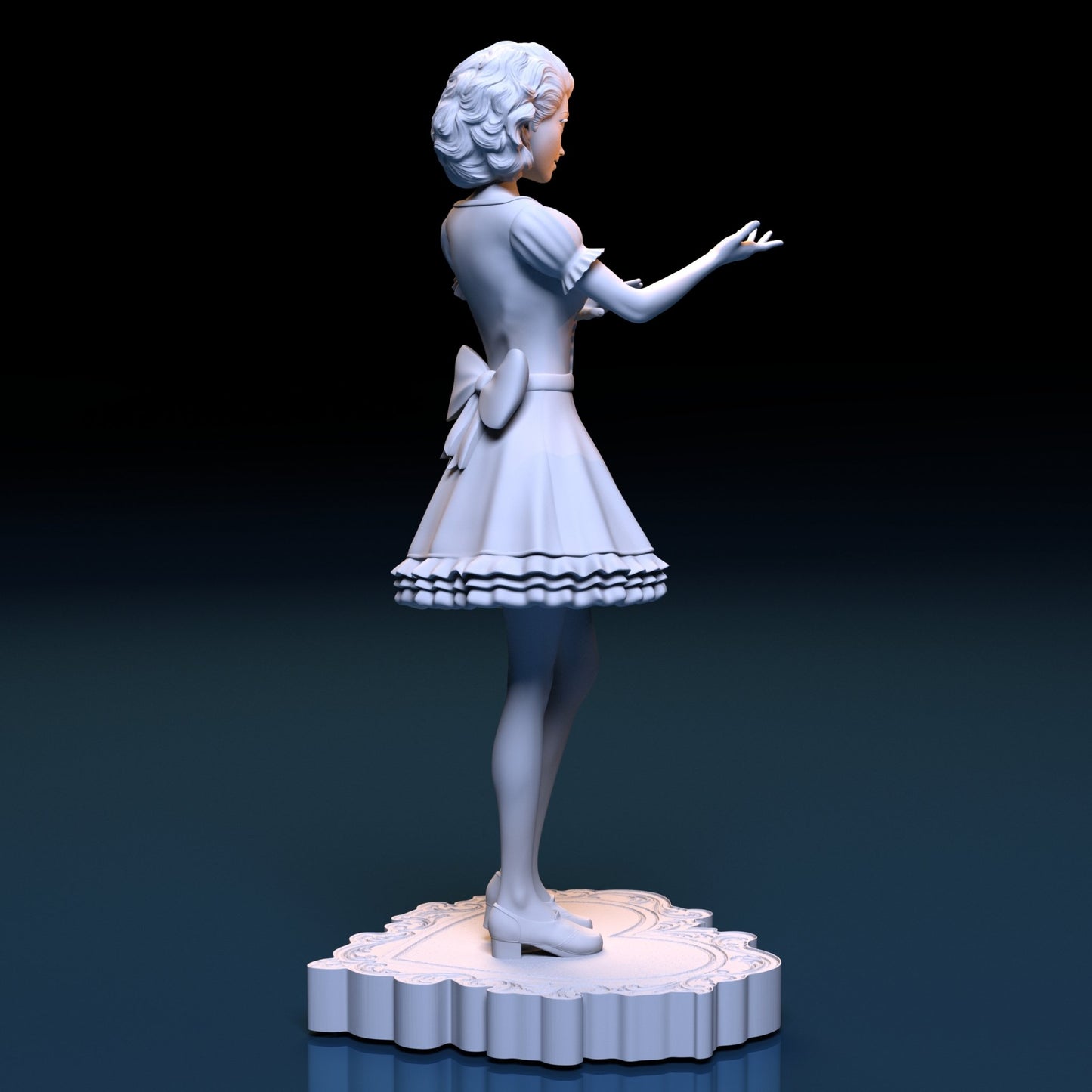 Valentine Dolls 3D Printed Figurine Fanart Unpainted Scaled Models