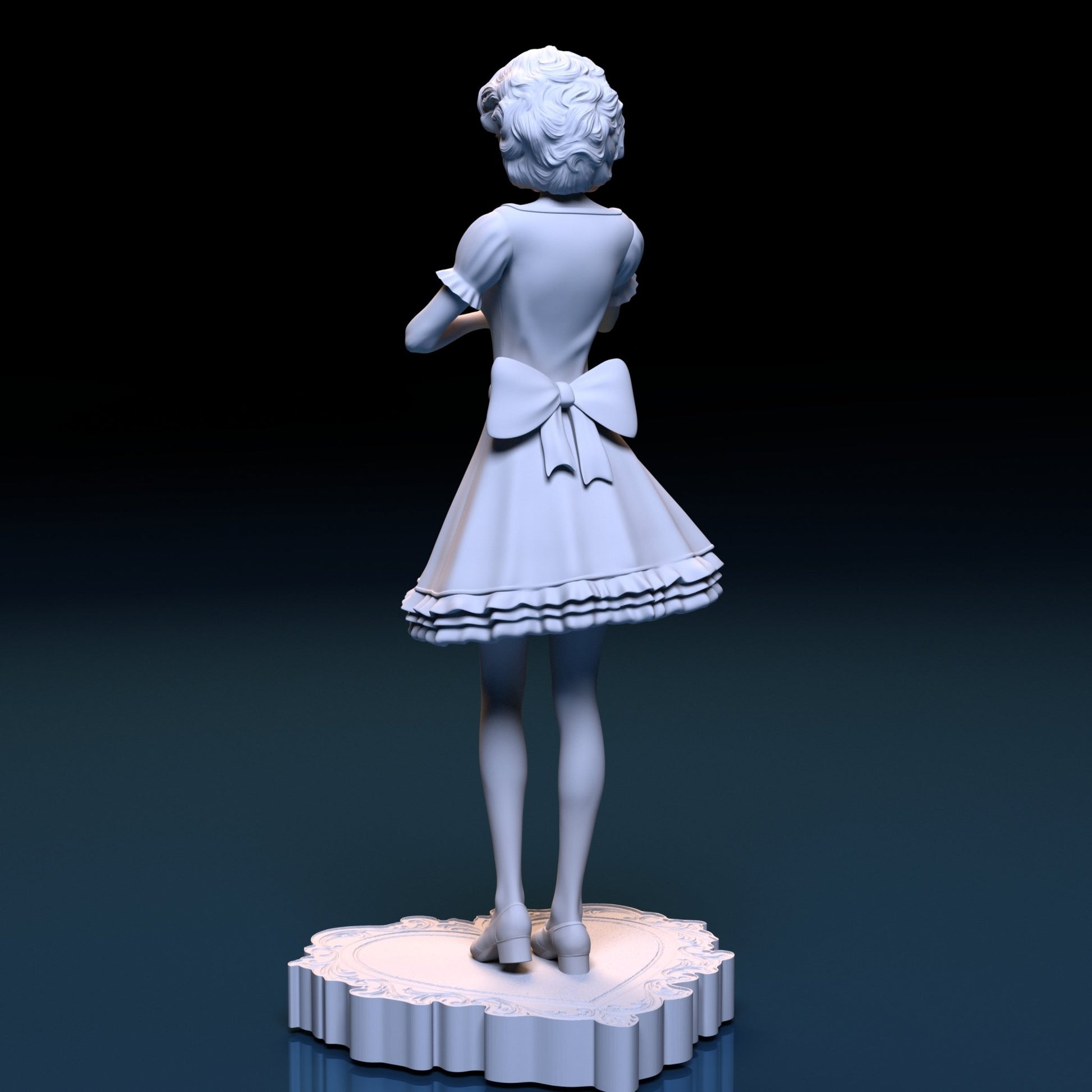 Valentine Dolls 3D Printed Figurine Fanart Unpainted Scaled Models