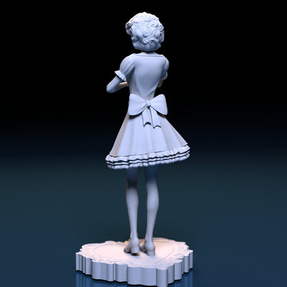 Valentine Dolls 3D Printed Figurine Fanart Unpainted Scaled Models