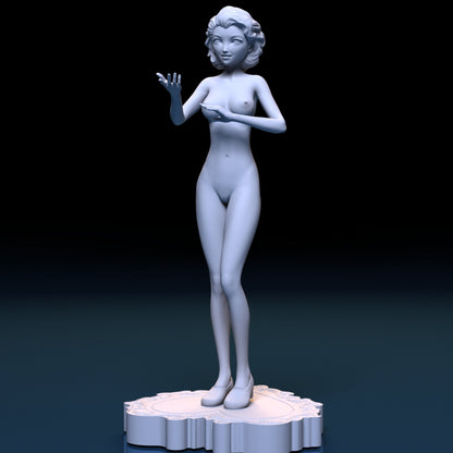 Valentine Dolls NSFW 3D Printed Figurine Fanart Unpainted Miniature