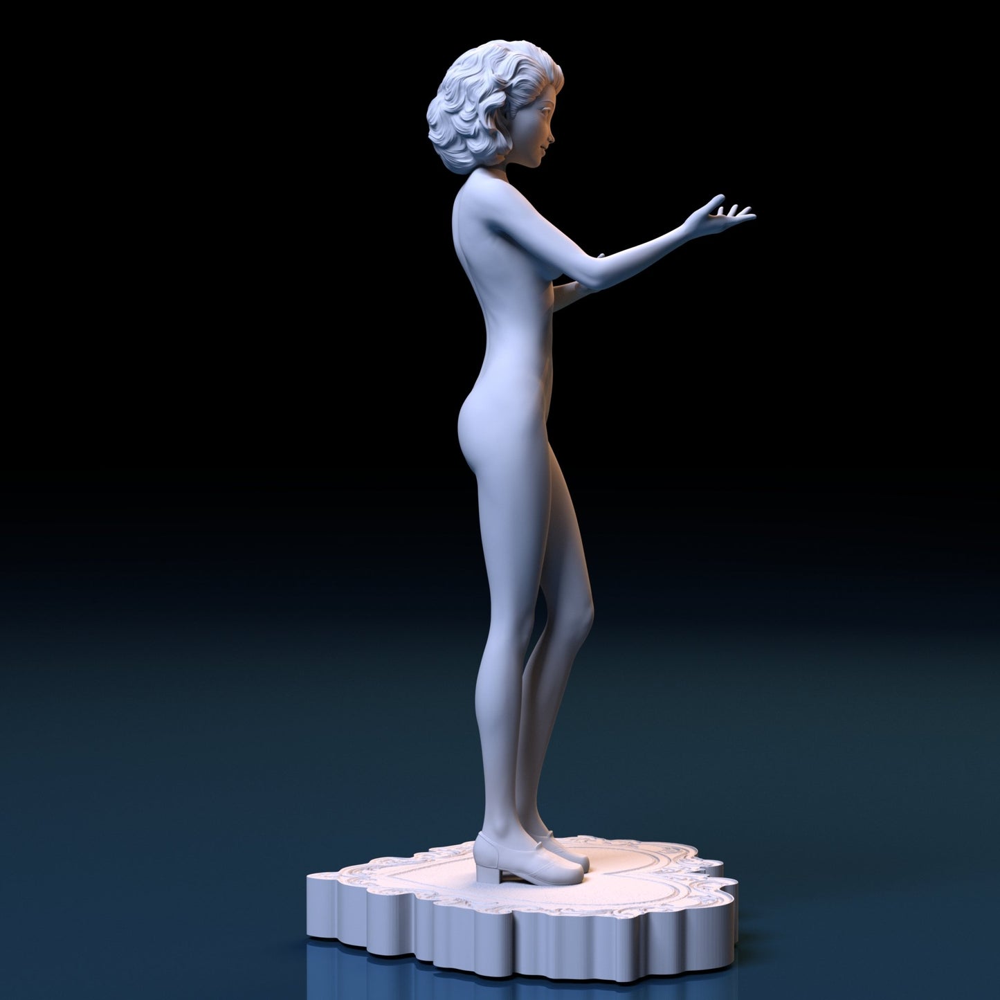 Valentine Dolls NSFW 3D Printed Figurine Fanart Unpainted Miniature