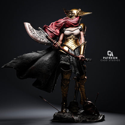 Valkyrie 3d printed Figure Scaled Statue by CA3D
