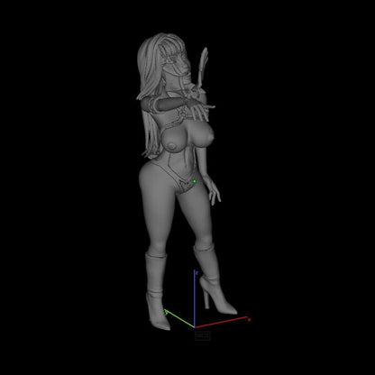 Vampirella | NSFW 3D Printed | Fun Art | Unpainted | Version | Figurine