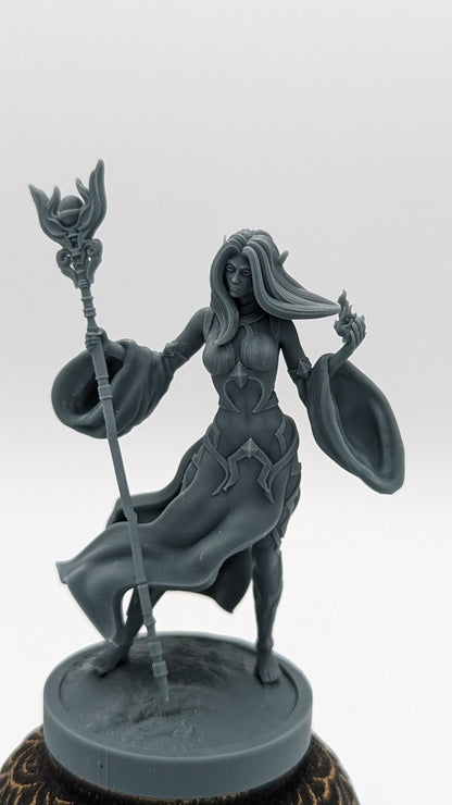 Vanora 3d Printed miniature FanArt by Ravi Sampath Scaled Collectables Statues & Figurines