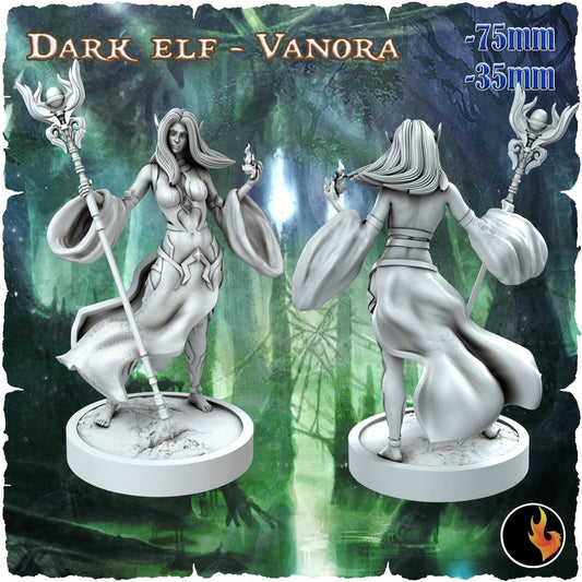Vanora 3d Printed miniature FanArt by Ravi Sampath Scaled Collectables Statues & Figurines