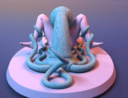 Velma used by eyeball tentacle Naked NSFW 3D Printed Figure Garage Kit Unpainted Resin Miniature