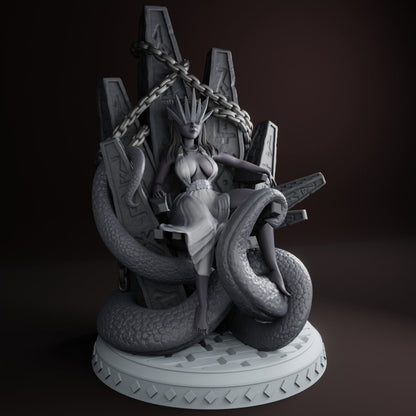 Void Queen 3d Printed miniature FanArt by QB works Scaled Collectables Statues & Figurines
