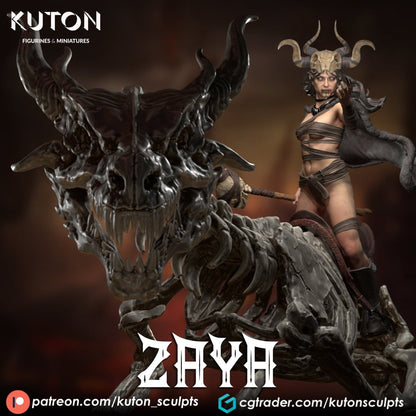 ZAYA Resin Model Fun Art by KUTON Scale models and Collectibles